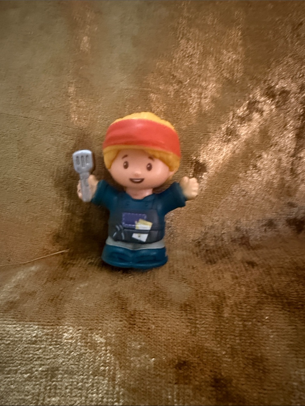 Fisher-Price Little People toy figure from the Serve It Up Food Truck